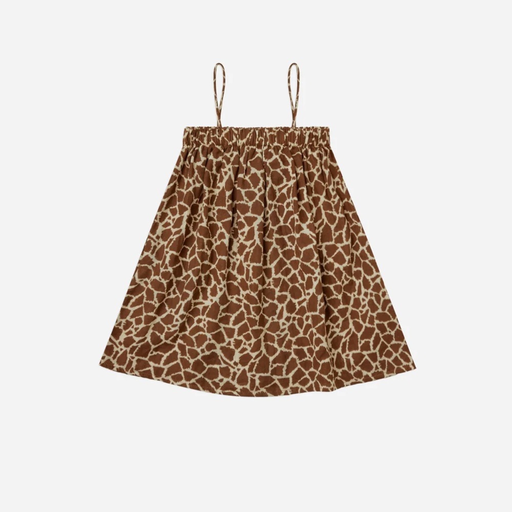 Sahara Mini Dress || Giraffe Spots